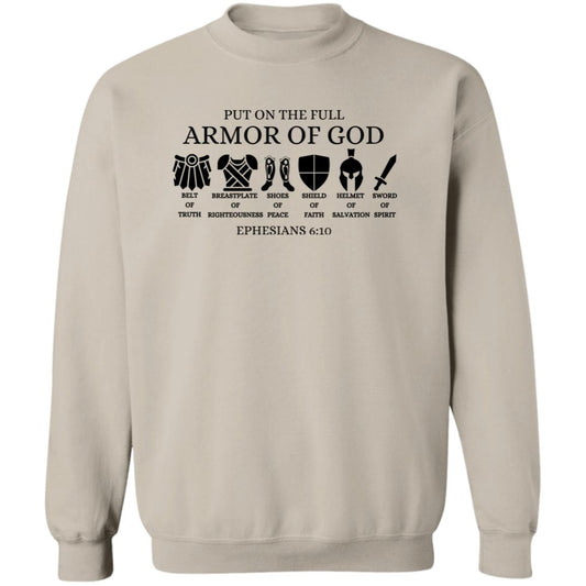 Put on the Armor of God Pullover Sweatshirt